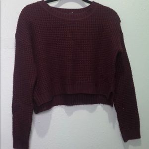 Cute crop sweater